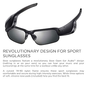 Bose Frames Tempo - Sports Sunglasses with Polarized Lenses
